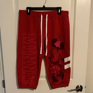 Minnie Mouse Cropped Joggers